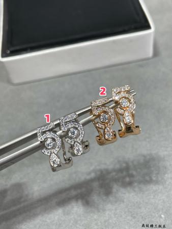 Ch*el 5-word earrings