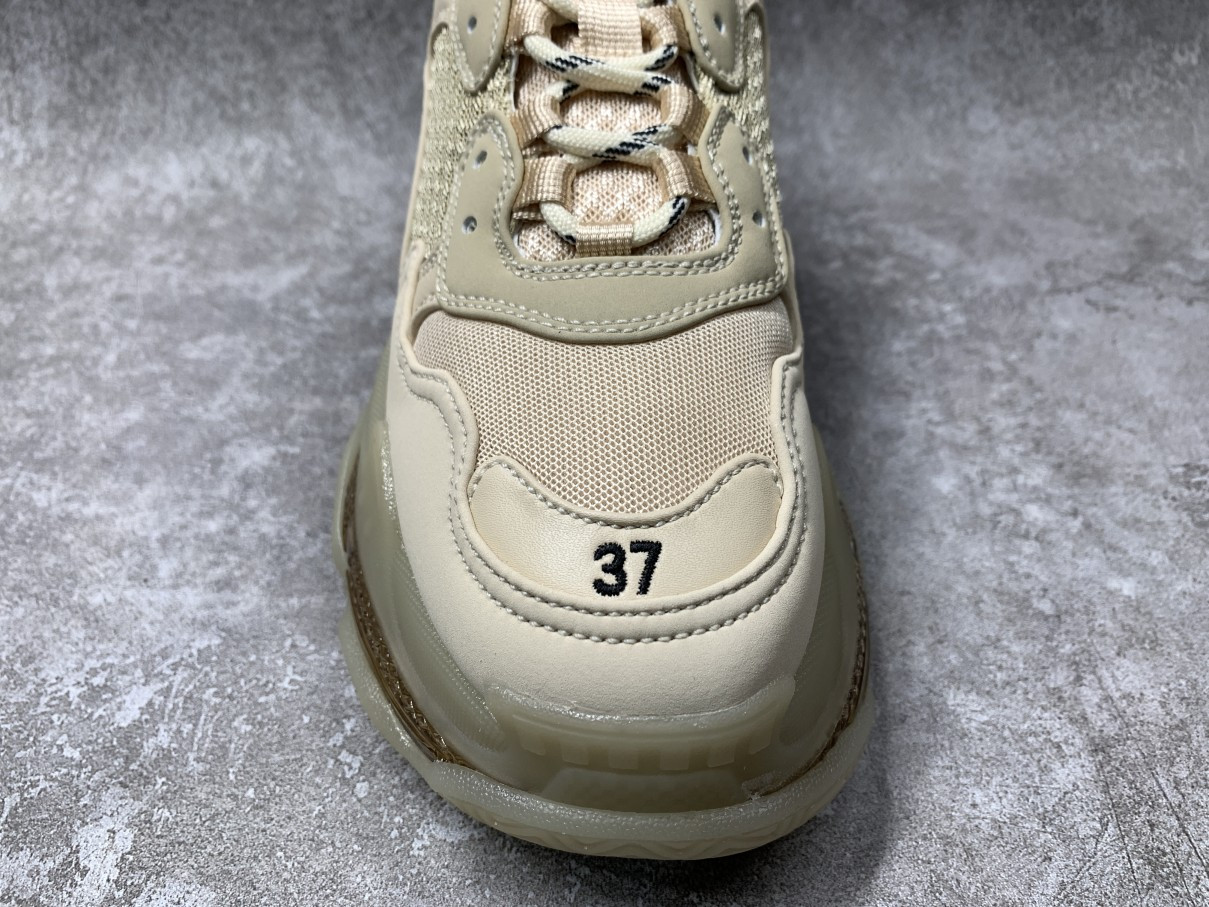 Balenciga Triple S Crystal Clear Sole