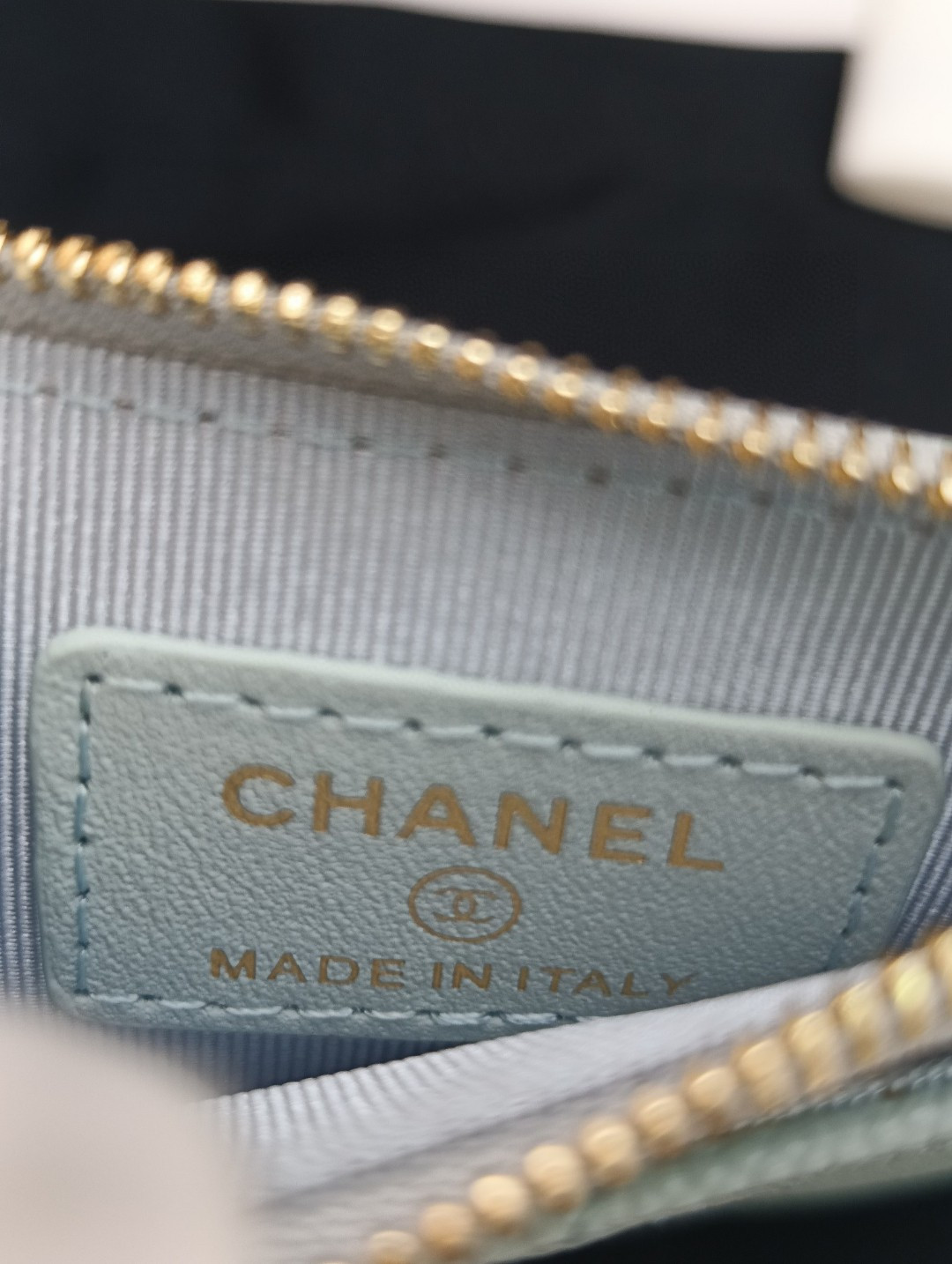 Ch*el card holder 9x11.5cm