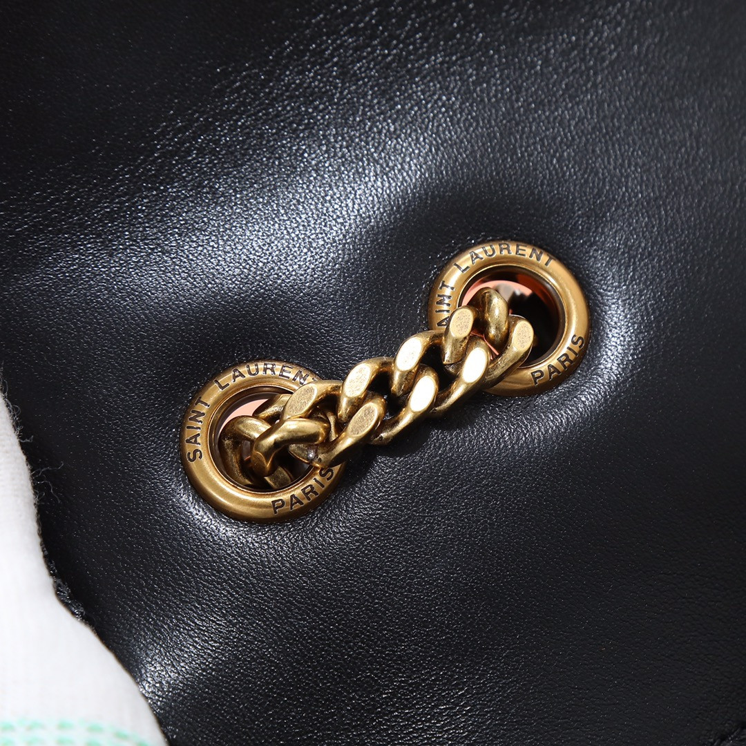 Y*L loulou medium in matelassÉ lambskin 29x17x8cm